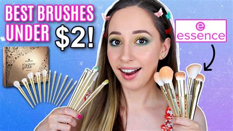 I Tried The 2 Essence Makeup Brushes Youtube