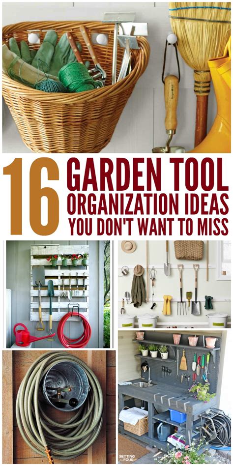 Check spelling or type a new query. 16 Genius Garden Tool Organization Ideas