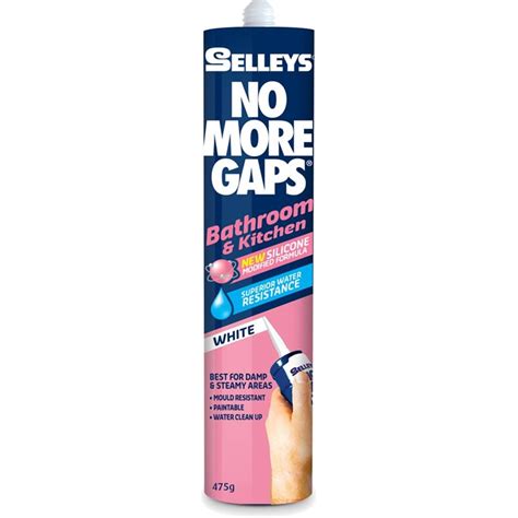 Selleys no more gaps selleys metallic cement and selleys unifix preceded these products. Selleys No More Gaps 475g Bathroom & Kitchen | Bunnings ...