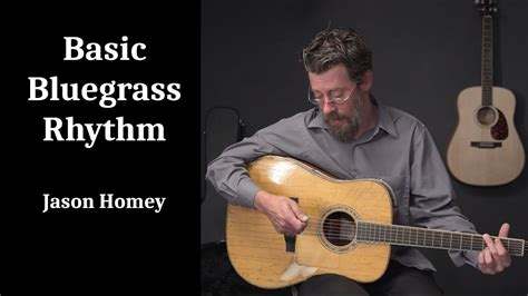 Basic Bluegrass Rhythm A Bluegrass Lesson Youtube