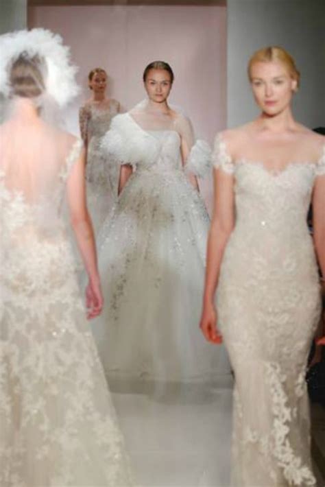 Las Novias De Nueva York Reem Acra Encaje Para Trajes De Boda Novios