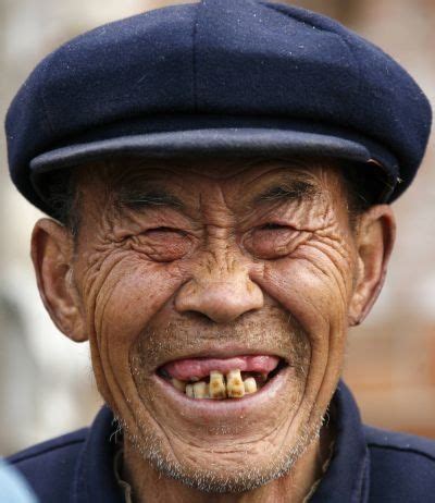 Crazy Old Man Smiling And Making Funny Face Funny Faces Happy Old