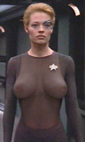 Post Borg Ej Fakes Jeri Ryan Seven Of Nine Star Trek Star Trek