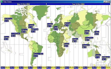 Map Of The World Clock Direct Map