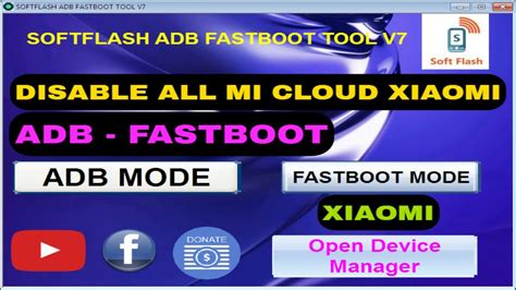 ADB FASTBOOT TOOL All Xiaomi MI Account MI Unlock Tool Xiaomi Mi Cloud How It Works