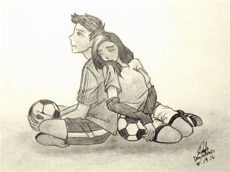 √ Sad Couple Drawing