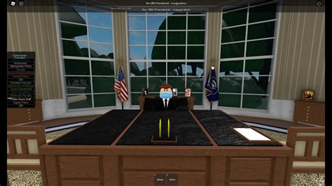 My Inagruation As The 15th President Of Roblox I Usa Youtube