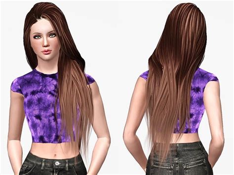 Stealthic Eden Hairstyle Retextured By Chantel Sims Sims 3 Hairs