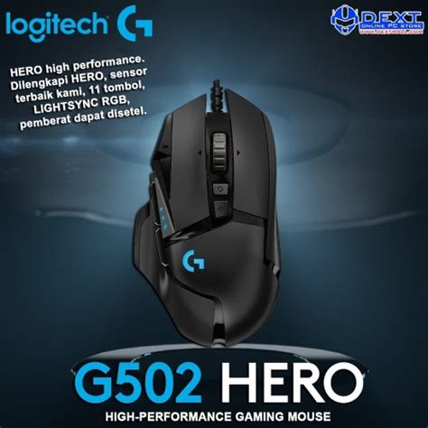 1. Logitech G502 Hero