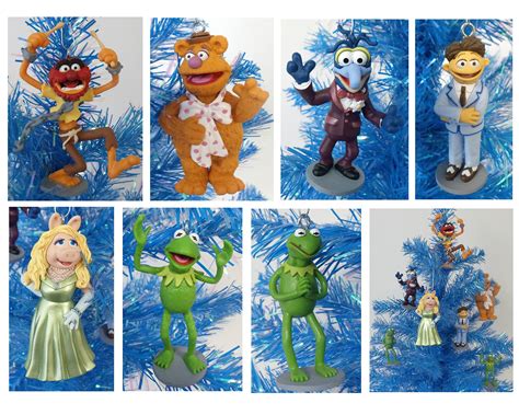 Buy The Muppets Set Of 7 Holiday Christmas Tree Ornaments Featuring