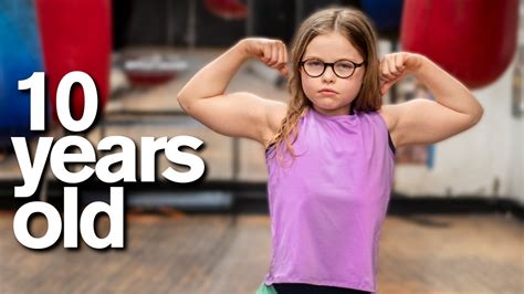 Insane 10 Year Old Strength Challenge Father Vs Daughter Youtube