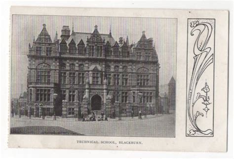 Technical College Blackburn Lancashire Vintage Postcard 973b Ebay