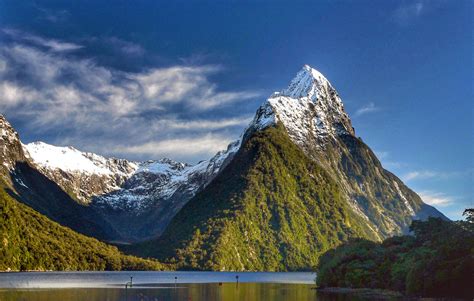 Mitre Peak New Zealand The Mountain Was Named By Captain Flickr