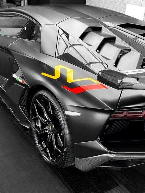 Lamborghini Aventador Svj Satin Black Personal Wrapping Project