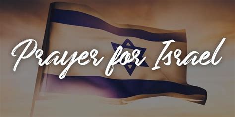 Prayer For Israel August Jewish Voice