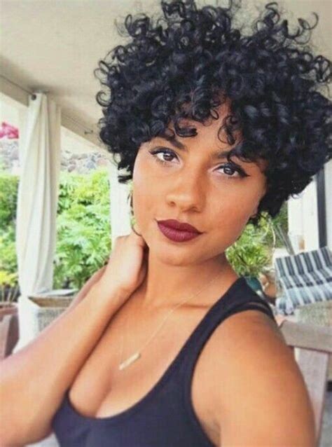 Afro Kinky Wigs For Black Women Pixie Cut Short Curly Human Hair Wig Natural Ebay