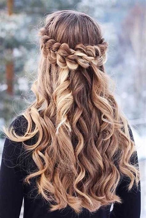 Winter Formal Hairstyles For Long Hair Long Hair