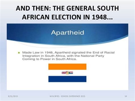 Turning Points In Modern South African History