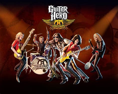 Guitar Hero Aerosmith обои 1280x1024