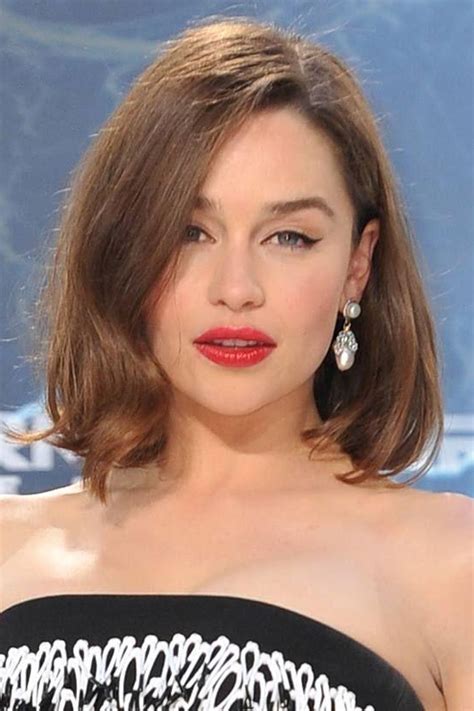 Emilia Clarke Steps Out With A Fresh New Bob At The Terminator Genisys