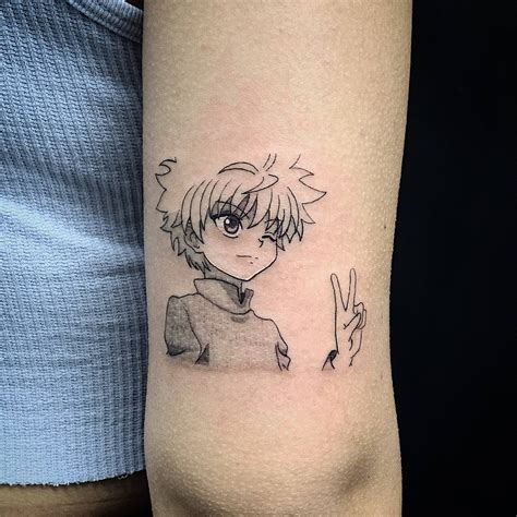 I Do Anime Tattoos Heres A Tattoo I Did Last Friday Hope You Guys