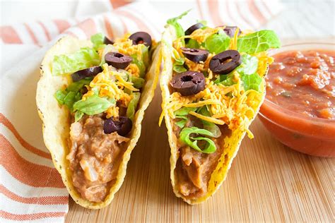 Refried Bean Tacos Create Mindfully
