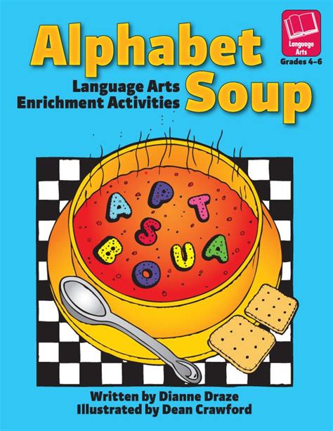 Alphabet Soup Language Arts Enrichment Activities Enrichment