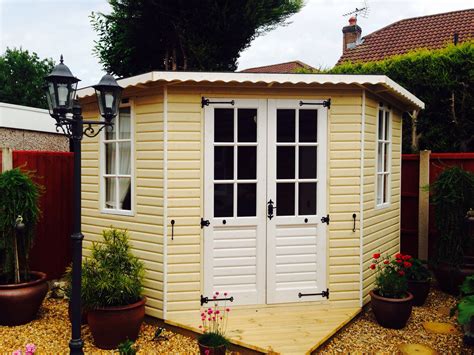 Corner Summerhouse From Cheshire Sheds Summer House Shed Garden