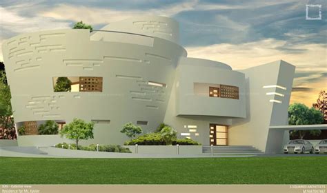 Unique Architectural Design For An Ultra Modern Home In New Delhi