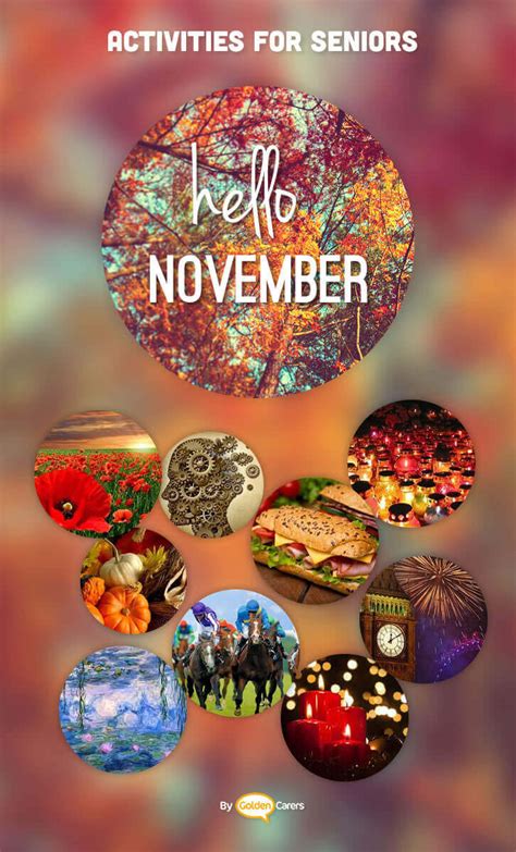 November Events And Ideas Activities Calendar