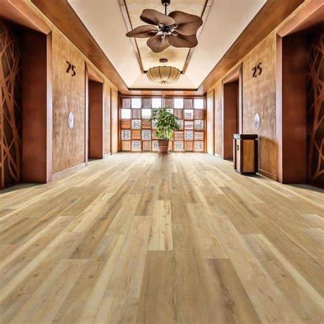Vinyl flooring is inexpensive, comfortable to walk on, waterproof and looks great. SMARTCORE Pro 7-Piece 7.08-in x 48.03-in Sugar Valley Maple Luxury Locking Vinyl Plank Flooring ...