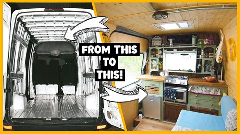 How To Easily Convert A Van Into An Off Grid Tiny Home Start To