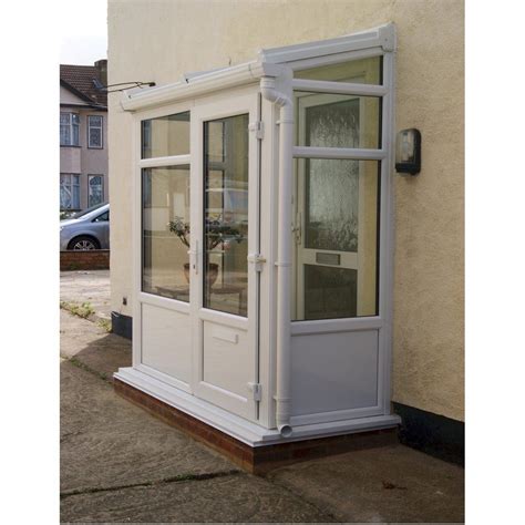 Lean To Porch 2m X 1m Made To Measure Pvc Supply Only Porch