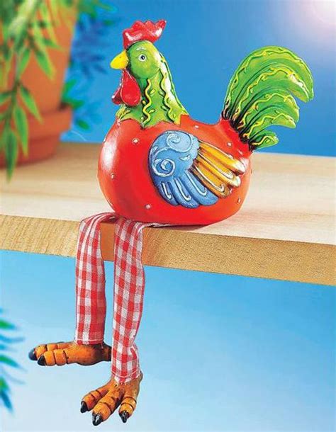 Wood Crafts Ideas, Charming Roosters to Jazz up Room Decor