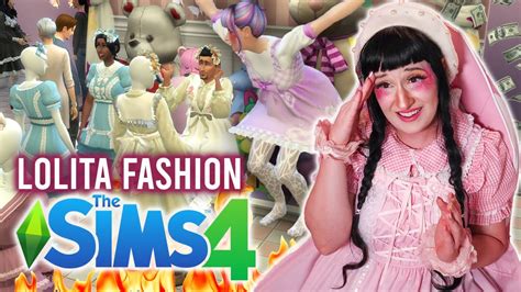 Lolita Fashion Store In The Sims 4 Using Cc Links Included Youtube