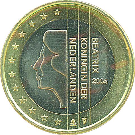 1 Euro Beatrix 1ère Carte Pays Bas Numista