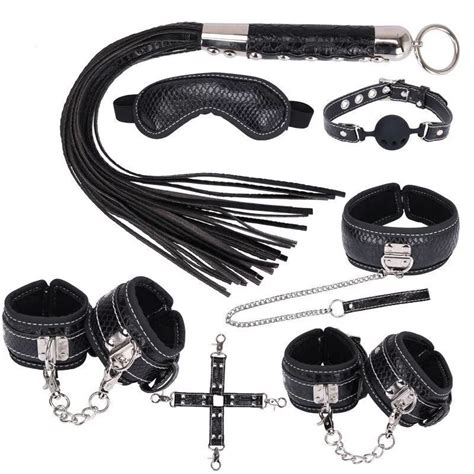 Kinky Toys Fetish Handcuffs For Sex Game Ankle Cuff Leather Bondage Bracelet Oral Sex Couple