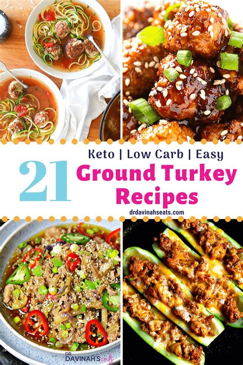 Easy Ground Turkey Recipes Low Carb Food Recipe Story