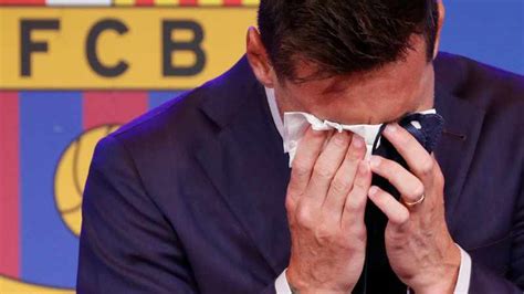 Focus Switches To Psg As Tearful Lionel Messi Confirms Its Over At Barca