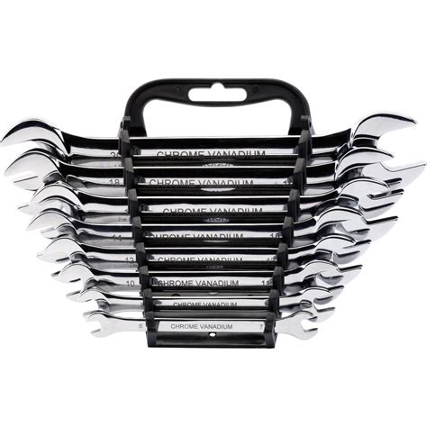 Draper Expert 8 Piece Double Open Ended Spanner Set Metric Open Ended