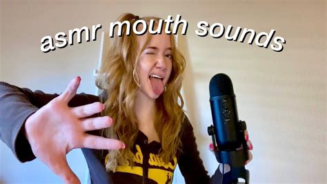 Asmr Tingly Mouth Sounds Hand Movements Youtube