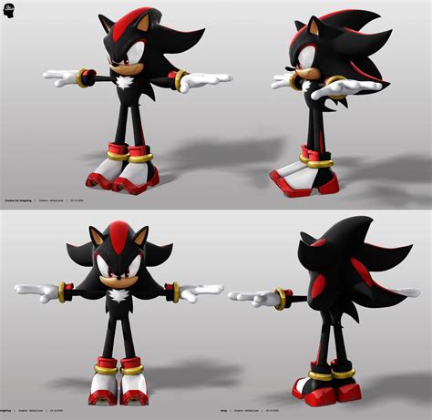 Sonic The Hedgehog 2006 Shadow The Hedgehog Concept Art