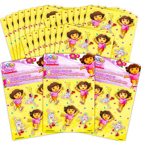 Buy Dora Explorerdora The Explorer Party Favors Stickers Pack ~ 24 Dora