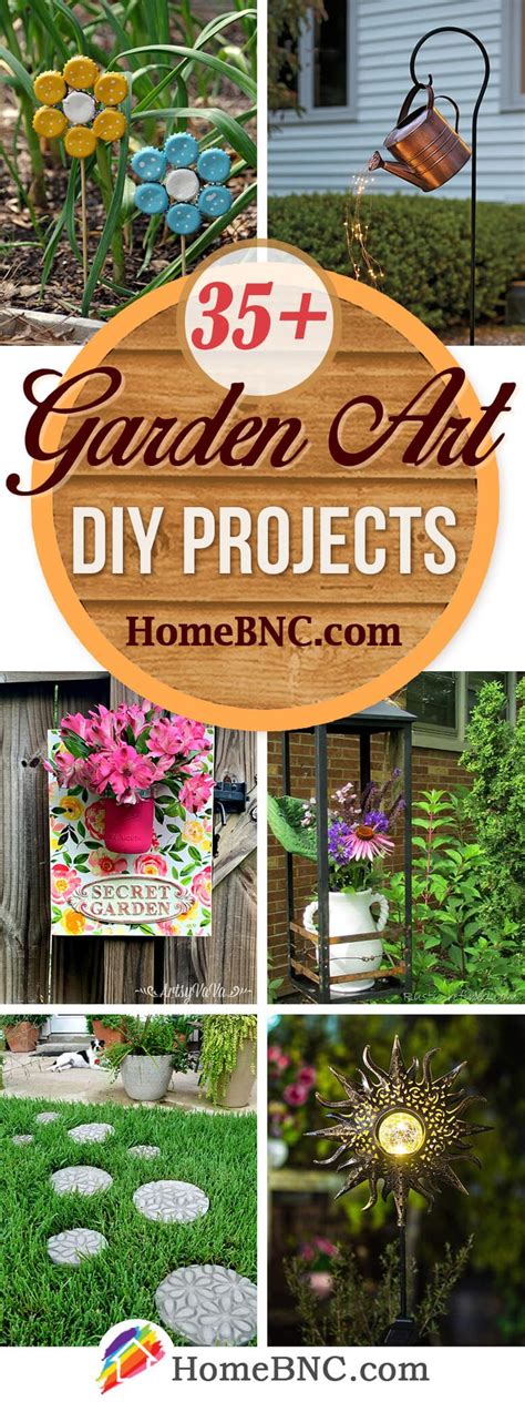 35 Unique Garden Art Diy Projects You Can Easily Make This Weekend