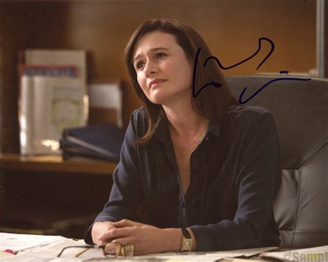 Emily Mortimer The Newsroom Autograph Signed 8x10 Photo