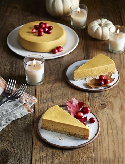 Enjoy Two Classics In One Dessert With Our New Pumpkin Spice Cheezecake
