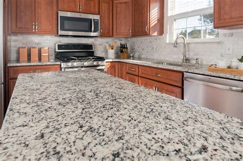 Try white countertops with your white cabinets for a fresh look. Most Popular Granite Countertop Colors UPDATED