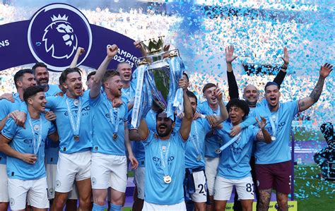 Man City Celebrate Premier League Title With 1 0 Win Over Chelsea Reuters
