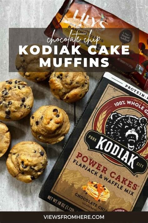 Chocolate Chip Kodiak Cakes Muffin Recipe Views From Here