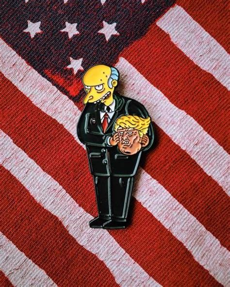 Trump Unmasked Enamel Pin Enamel Pins Cool Pins Badge